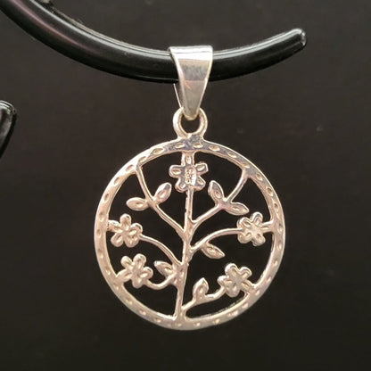 "Circle of Life" Silver Pendant