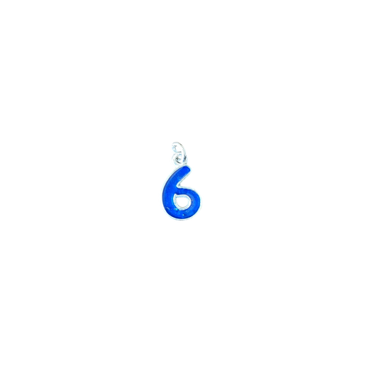 Number "6" Pendant/Charm