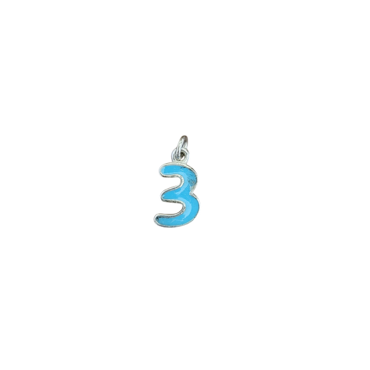 Number "3" Pendant/Charm