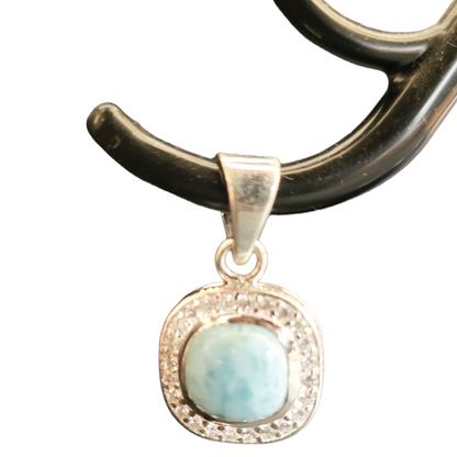 "Royal Essence Pendant" Pendant with Larimar